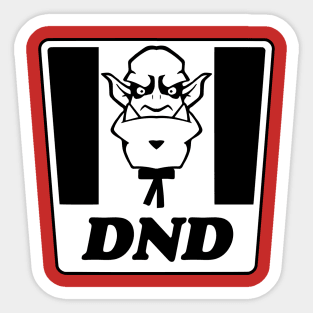 Dungeons and Dragons Sticker